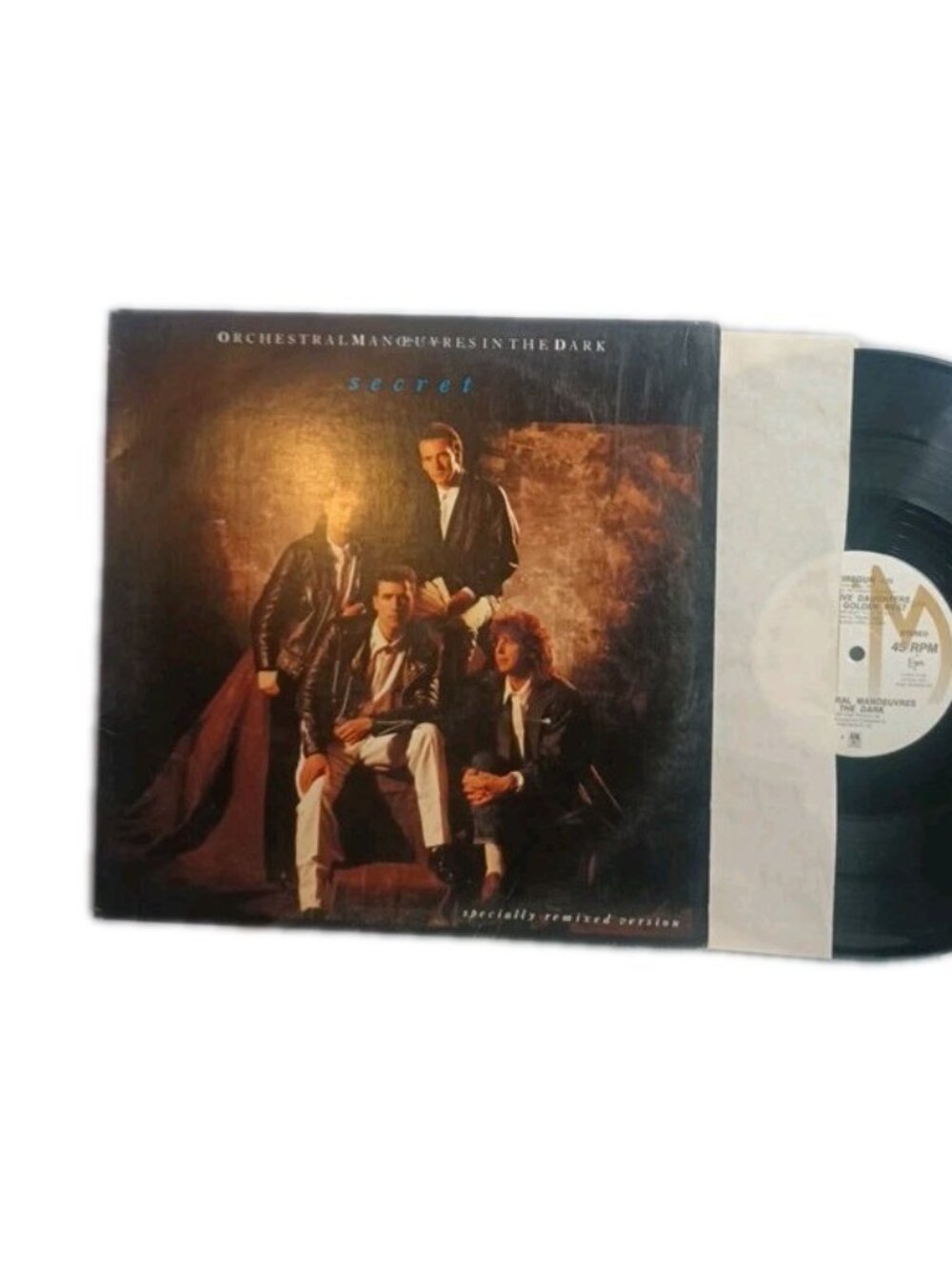 OMD Orchestral Manoeuvres Dark Secret 12" Vinyl 45 RPM 1985 A&M SP-12161 Promo